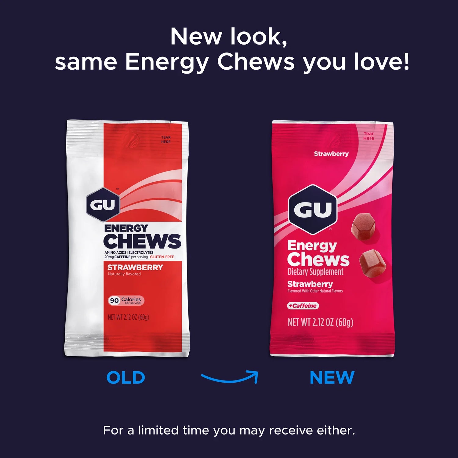 GU Energy Chews (Box of 12 Double Serves) - GU Energy New Zealand