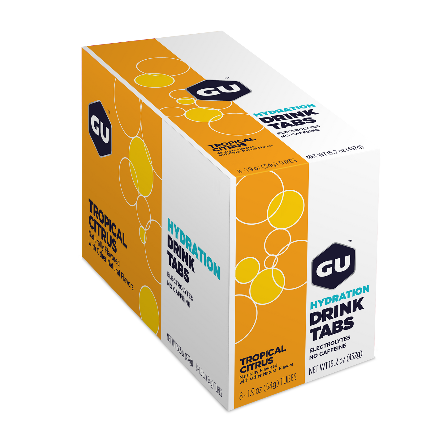 GU Hydration Drink Tablets (Box of 8 Tubes) - GU Energy New Zealand