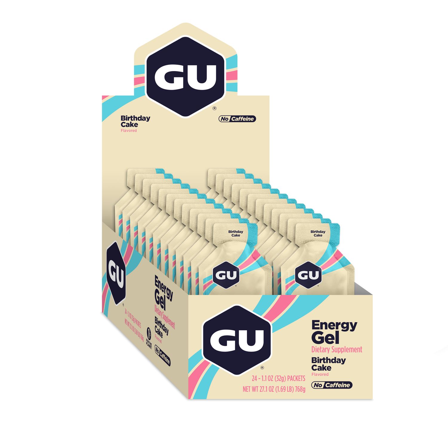 GU Energy Gel (Box of 24) - GU Energy New Zealand