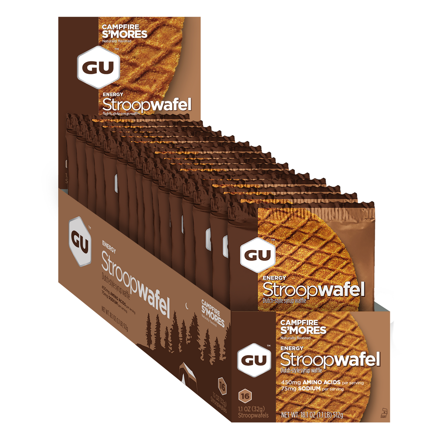 GU Energy Stroopwafel (Box of 16) - GU Energy New Zealand