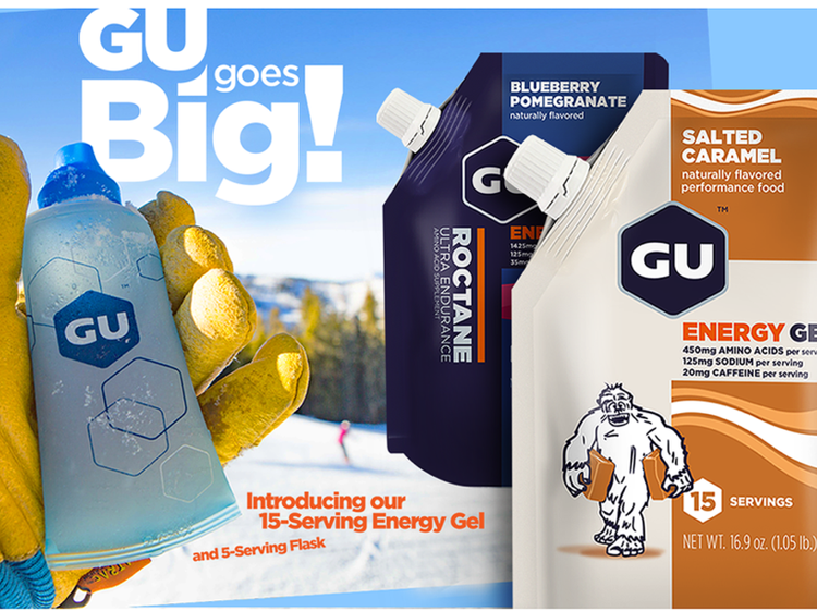 Reduce waste using 15 Serve Gu Pouches