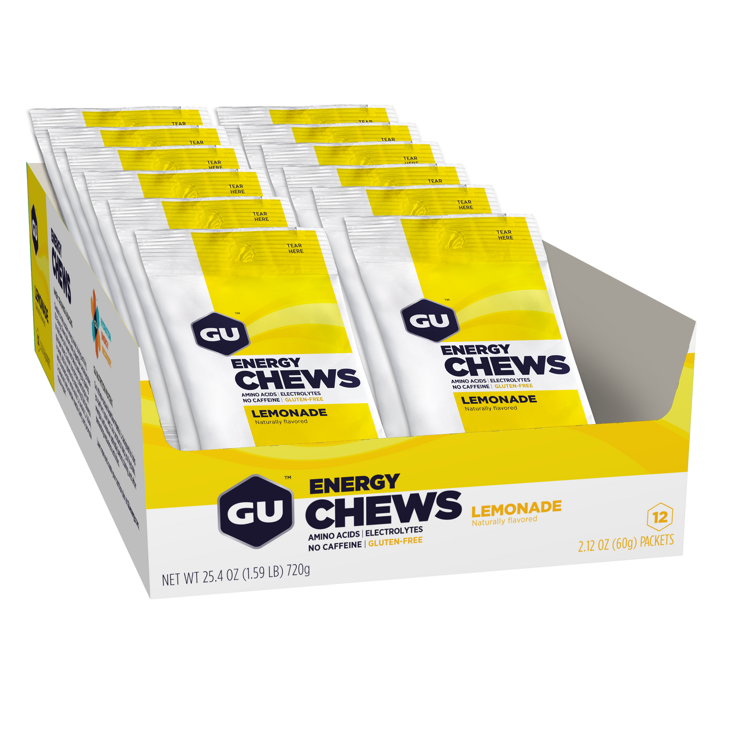 GU Energy Chews (Box of 12 Double Serves) - GU Energy New Zealand
