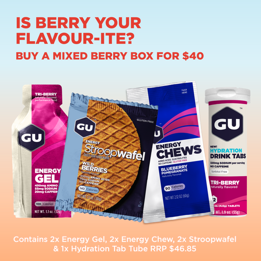 GU Energy Berry Flavourite Mixed Box - GU Energy New Zealand