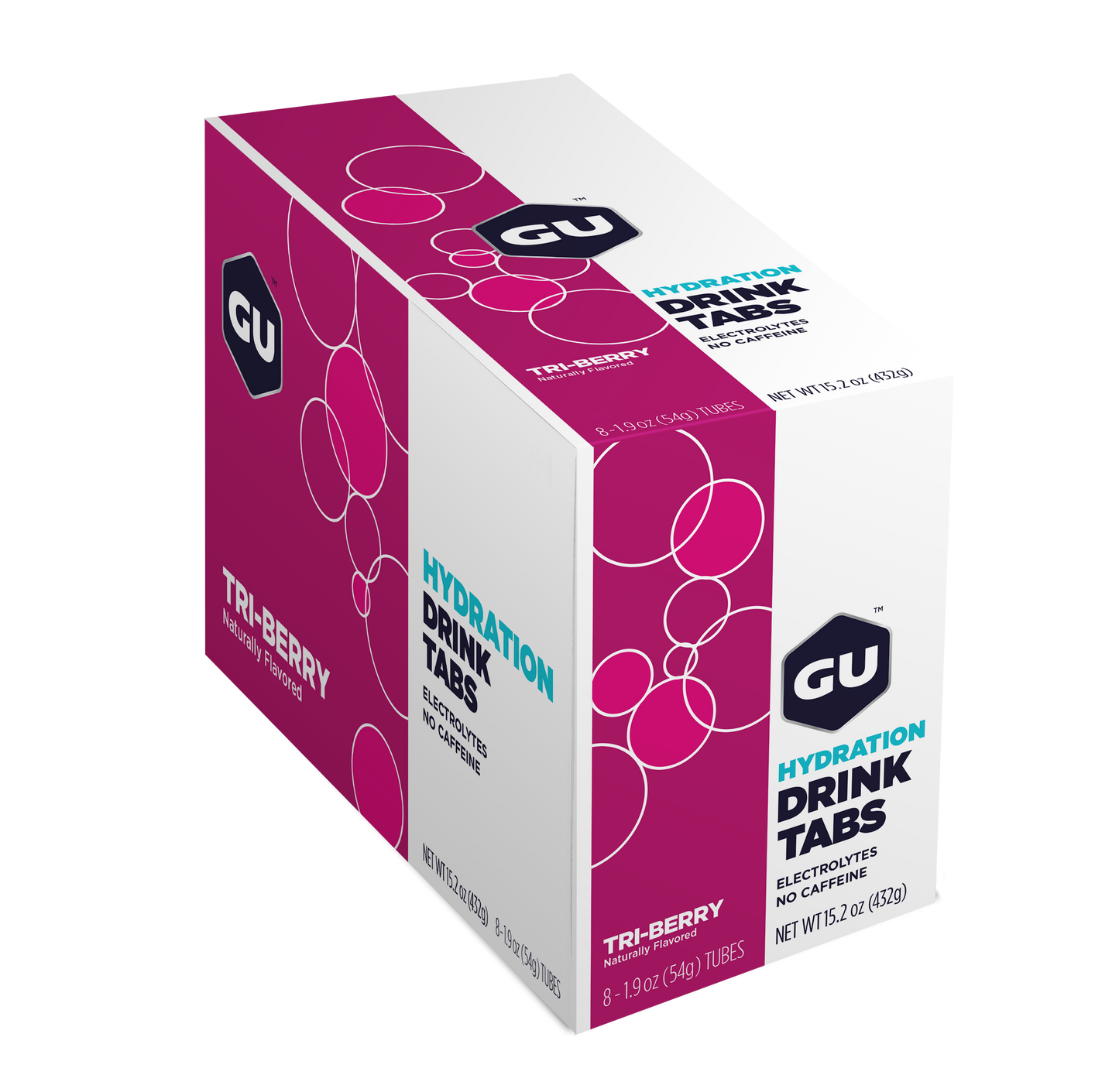 GU Hydration Drink Tablets (Box of 8 Tubes) - GU Energy New Zealand