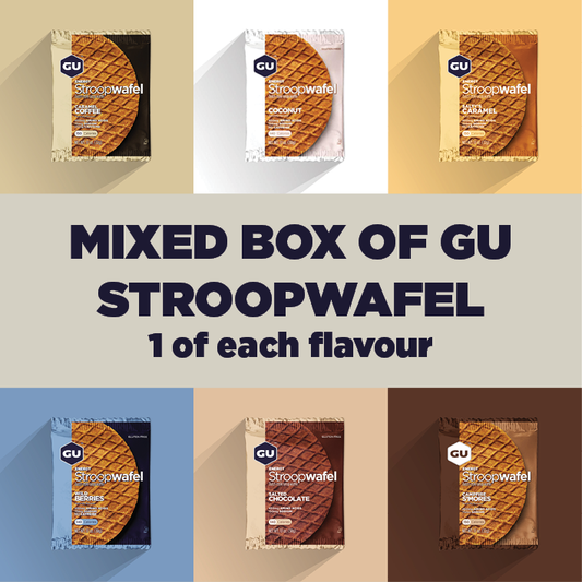 GU Energy Stroopwafel Mixed Box of 6 Flavours