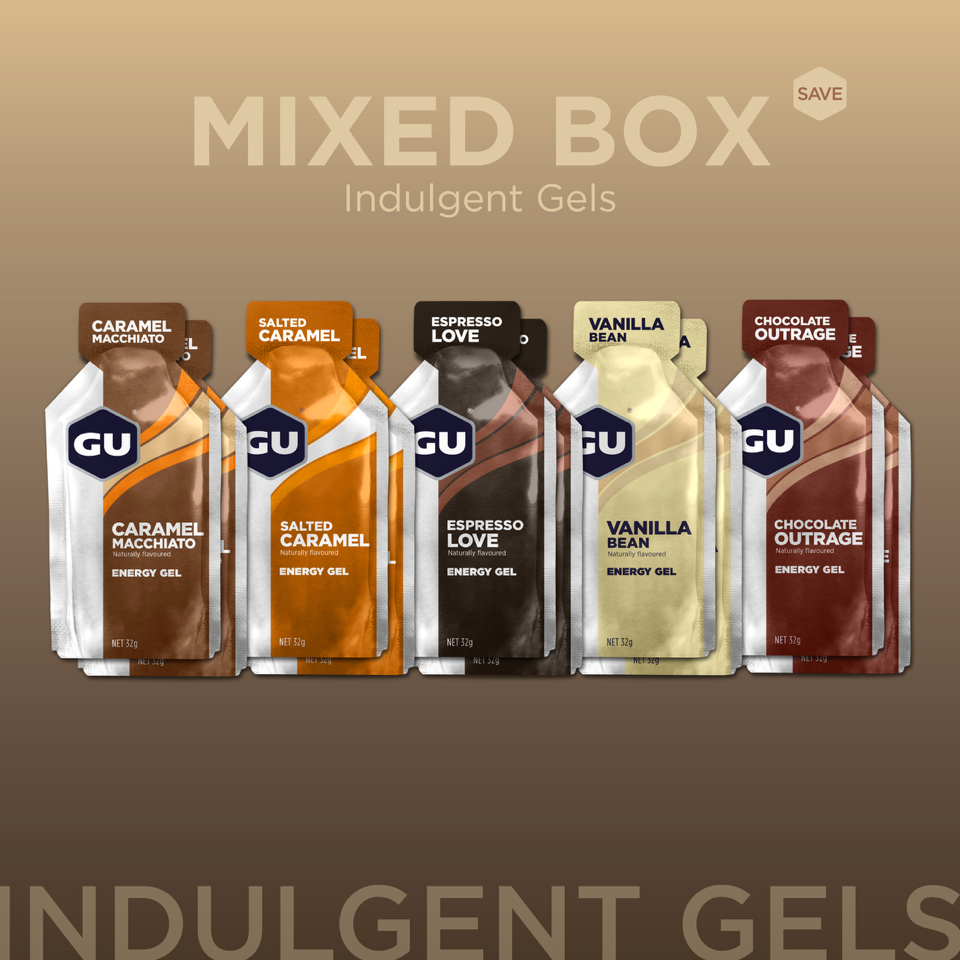 Gu Energy Indulgent Mixed Box of 10 Gels – GU Energy New Zealand